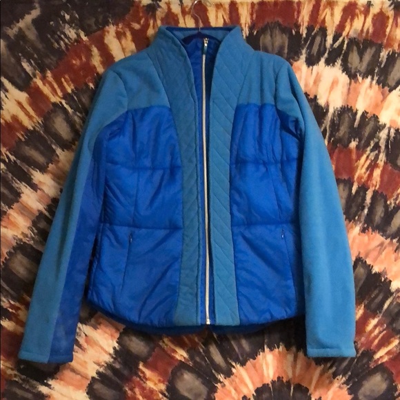 lululemon athletica Jackets & Blazers - Lululemon Bright Blue Parka Zip Jacket